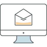 Email marketing icon
