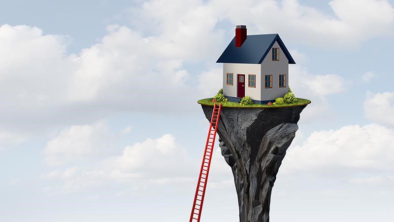 Property ladder moving further out of reach for first home buyers